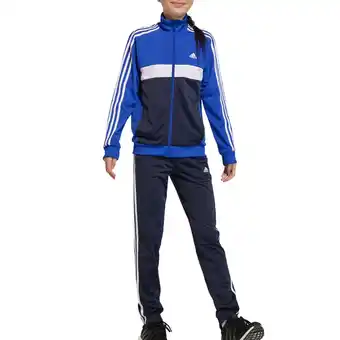 Plutosport Adidas essentials 3-stripes tiberio trainingspak junior aanbieding