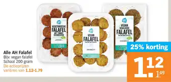 Albert Heijn Alle AH Falafel aanbieding