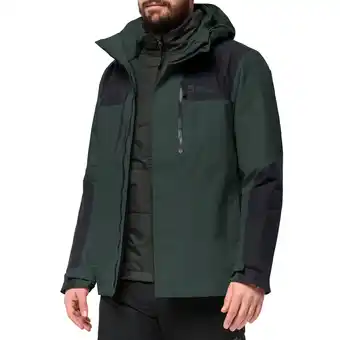 Plutosport Jack wolfskin jasper 3-in-1 winterjas heren aanbieding