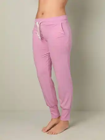 Klingel Joggingbroek uit de pure-collectie louis & louisa pink/wit aanbieding