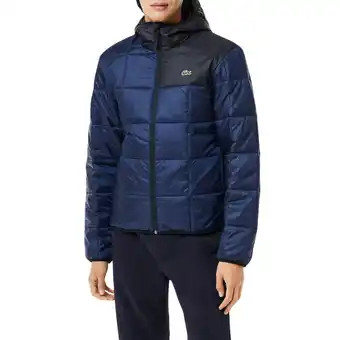 Plutosport Lacoste padded hooded puffer jas heren aanbieding