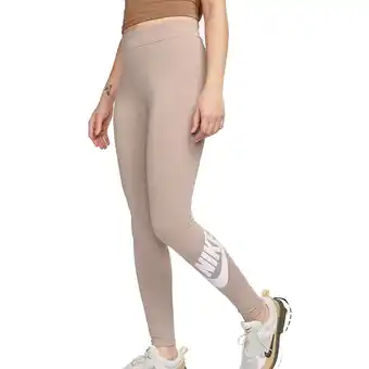 Plutosport Nike sportswear essential high rise graphic legging dames aanbieding