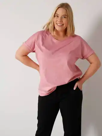 Klingel Shirt met glittereffect sara lindholm rozenhout aanbieding