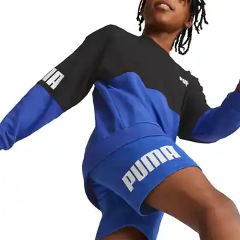 Plutosport Puma power crew sweater jongens aanbieding