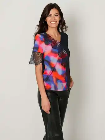 Klingel Shirt amy vermont zwart/multicolor aanbieding