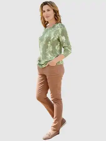 Klingel Instapbroek lotta slim in comfortabel instapmodel paola taupe aanbieding