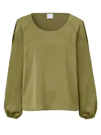 Klingel Blouse met cut-outs reken maar groen aanbieding