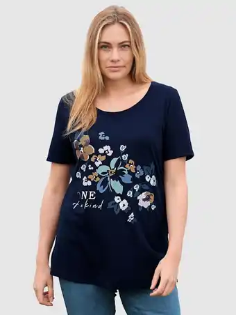 Klingel Shirt met print basically you marine aanbieding