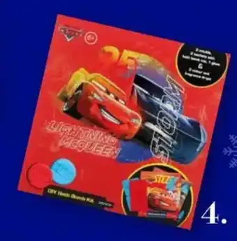 D.I.O. 4. Cars cadeauset bruisbal DIY. aanbieding
