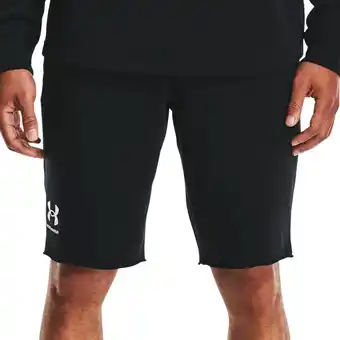 Plutosport Under armour rival terry joggingshort heren aanbieding