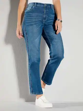 Klingel Jeans met versiering opzij miamoda blauw aanbieding