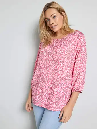 Klingel Blouse met bloemenpatroon dress in koraal aanbieding