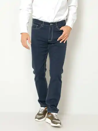 Klingel 5-pocketbroek met contrastnaden roger kent donkerblauw aanbieding