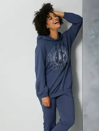 Klingel Sweatshirt met motief voor angel of style blauw aanbieding