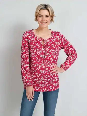 Klingel Shirt met bloemenprint dress in magenta aanbieding