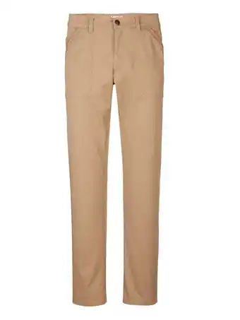 Klingel Broek met speciale pasvorm men plus beige aanbieding