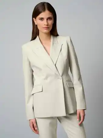 Klingel Blazer met reverskraag alba moda steengrijs aanbieding