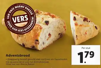 Lidl Adventsbrood aanbieding