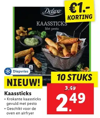 Lidl Kaassticks aanbieding