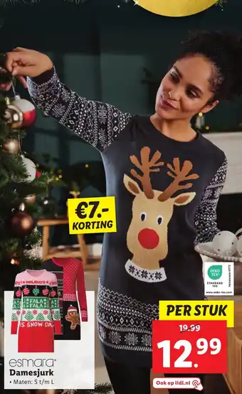 Lidl esmara Damesjurk aanbieding