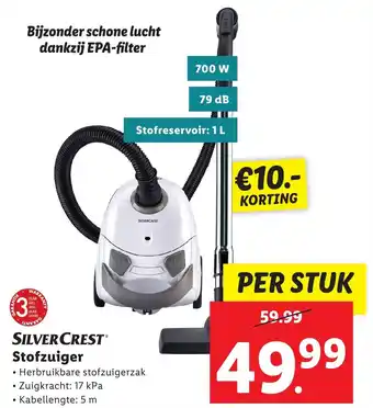 Lidl SILVERCREST Stofzuiger aanbieding