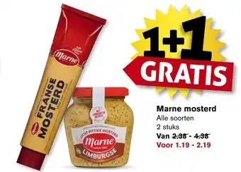 Hoogvliet Marne mosterd aanbieding