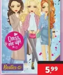 Boekenvoordeel Besties dress me up stickerbook aanbieding