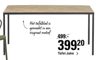 Karwei Tafel Jake aanbieding