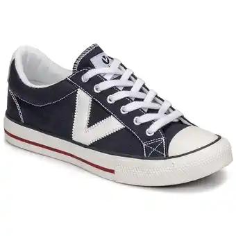 Spartoo Victoria lage sneakers tribu lona contraste aanbieding