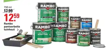 Karwei Rambo Pantserbeits tuinhout 750ml aanbieding