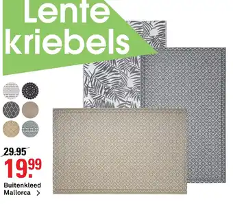 Karwei Buitenkleed Mallorca aanbieding