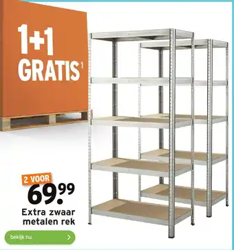 GAMMA Extra zwaar metalen rek aanbieding