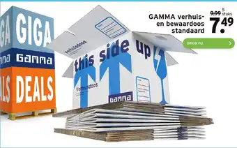 GAMMA Verhuis- en bewaardoos standaard aanbieding