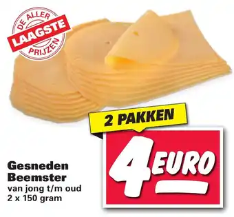 Nettorama Gesneden Beemster 2x150 gram aanbieding