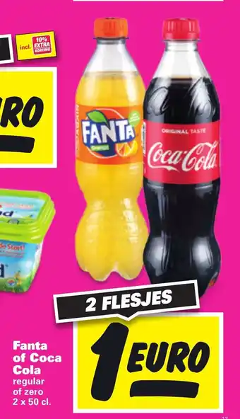 Nettorama Fanta of Coca Cola aanbieding