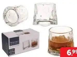 Boekenvoordeel Whisky set 2 glazen aanbieding