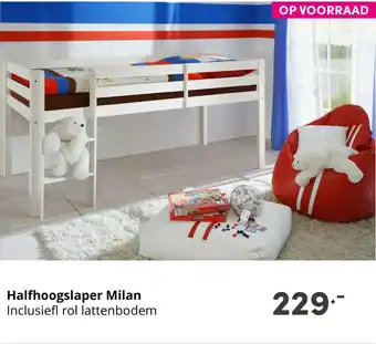 Baby & Tiener Halfhoogslaper Milan aanbieding