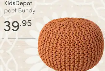 Baby & Tiener KidsDepot Poef Bundy aanbieding