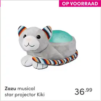 Baby & Tiener Zazu Musical star projector Kiki aanbieding