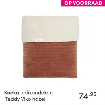 Baby & Tiener Koeka Ledikantlaken Teddy Viko aanbieding