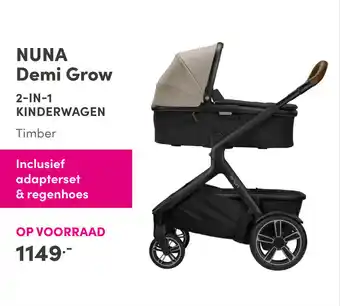 Baby & Tiener Nuna Demi Grow 2in1 kinderwagen aanbieding