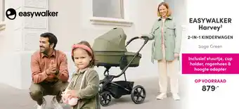 Baby & Tiener EasyWalker Harvey3 2in1 kinderwagen aanbieding