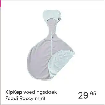 Baby & Tiener KipKep Voedingsdoek Feedi Roccy mint aanbieding