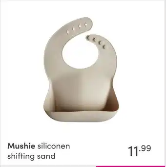 Baby & Tiener Mushie Siliconen shifting sand aanbieding