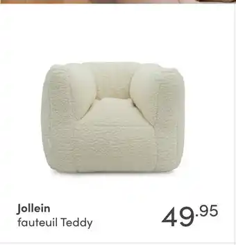 Baby & Tiener Jollein Fauteuil Teddy aanbieding