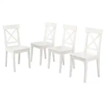 IKEA Ingolf eetkamerstoel, wit aanbieding