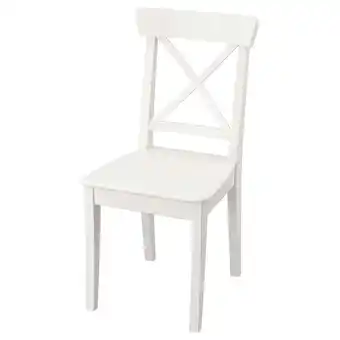IKEA Ingolf eetkamerstoel, wit aanbieding