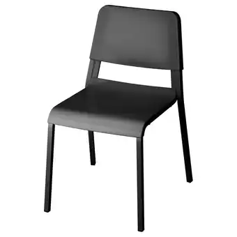 IKEA Teodores eetkamerstoel, zwart aanbieding