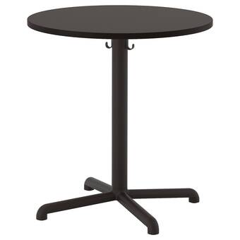 IKEA Stensele tafel, antraciet/antraciet, 70 cm aanbieding