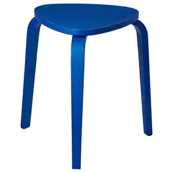 IKEA Kyrre kruk, helderblauw aanbieding